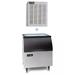 Ice-O-Matic GEM0450A/B40PS 464 lb Nugget Commercial Ice Machine w/ Bin - 344 lb Storage, Air Cooled, 115v, Pearl Ice, Air-Cooled, Stainless Steel