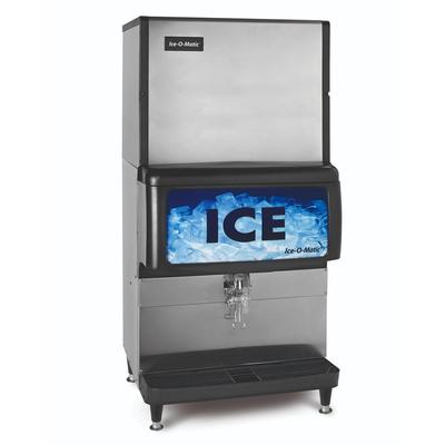 Ice-O-Matic IOD250 Countertop Cube or Nugget Ice Dispenser for Commercial Ice Machines - 250 lb Storage, Cup Fill, 115v