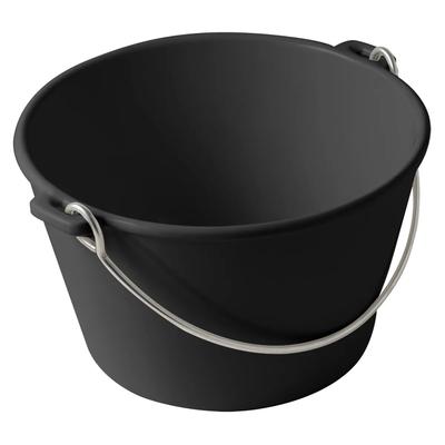 Bon Chef 3008S 3 qt Soup Kettle w/ Bail Handle, Aluminum, Black