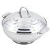 Bon Chef 61209 13 3/5" Round Insulated Hotpot Server w/ Locking Lid, Stainless, Silver