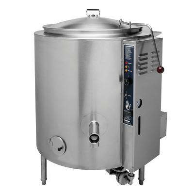Groen AH/1E-100 NG 100 gal Steam Kettle - Stationary, 2/3 Jacket, Natural Gas, Stainless Steel, Gas Type: NG