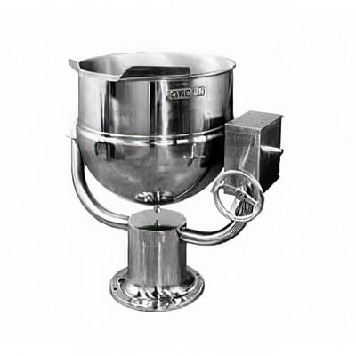 Groen D-60 60 gal Steam Kettle - Manual Tilt, 2/3 Jacket, Direct Steam, Stainless Steel