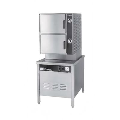 Groen HY-10SE-36 240/3 (10) Pan Convection Commercial Steamer - Cabinet, 240v/3ph, Stainless Steel