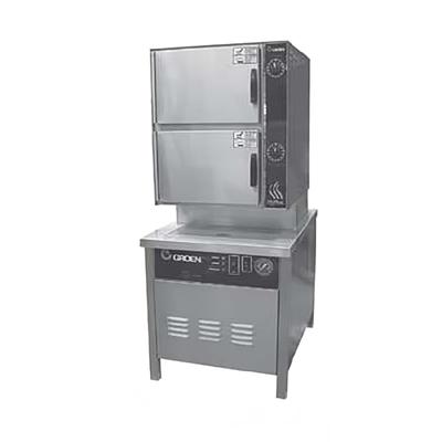 Groen HY-10SG-36 (10) Pan Convection Commercial Steamer - Cabinet, Natural Gas, Stainless Steel, Gas Type: NG