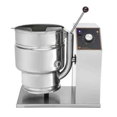 Groen TDB-20A 240/3 5 gal Steam Kettle - Manual Tilt, 2/3 Jacket, 240v/3ph, Stainless Steel