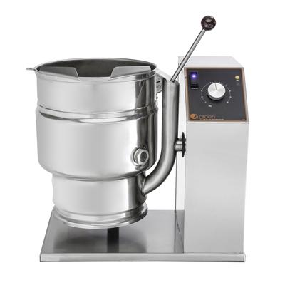 Groen TDB-40C 240/1 10 gal. Steam Kettle - Manual Tilt, 2/3 Jacket, 240v/1ph, Stainless Steel