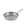 Vollrath 3412 12 1/2" Centurion Stainless Steel Frying Pan w/ Hollow Metal Handle - Induction Ready