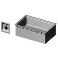 Vollrath 36355 Drop-In Hot Food Well w/ (1) Full Size Pan Capacity, 208 240v/1ph, Stainless Steel