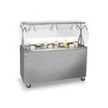 Vollrath 3872246 46" Mobile Food Bar w/ Shelf & Stainless Top - Granite, 120v, Gray