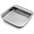 Vollrath 46137 6 qt Square Replacement Stainless Food Pan, for Induction Chafer, Silver