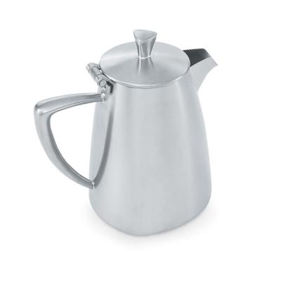 Vollrath 46309 9 oz Triennium Creamer with Cover - Satin Stainless Steal, Silver