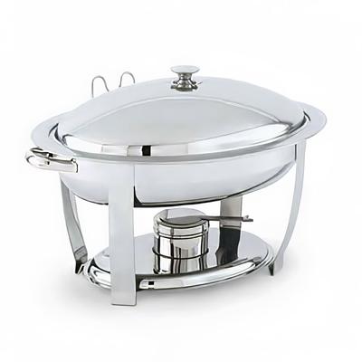 Vollrath 46504 6 qt Oval Heavy-Duty Chafer Food Pan, 56 Quart
