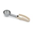 Vollrath 47372 3 1/5 oz Ivory #10 Disher, Extended Length, Stainless Steel, Beige