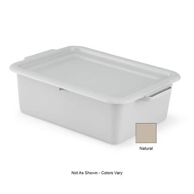 Vollrath 52422 Signature Bus Box Lid - 20" x 15" for Signature & Traex 5" & 7", Natural, Beige