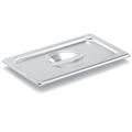 Vollrath 75140 Fourth-Size Steam Pan Cover, Stainless, Silver