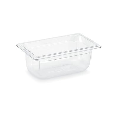 Vollrath 8042410 2 1/2"D Quarter Size Food Pan, Clear