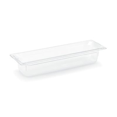 Vollrath 8052410 2 1/2"D Half Size Long Food Pan, Polycarbonate, Super Panâ„¢ Series, Clear