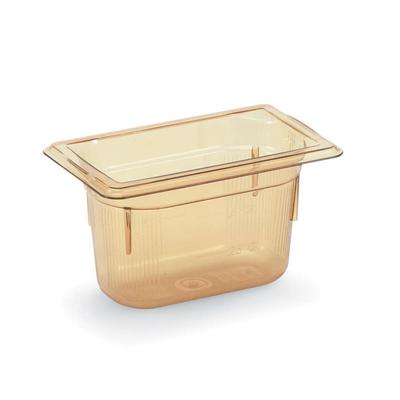 Vollrath 9028410 8"D Half Size High Temp Food Pan, Amber