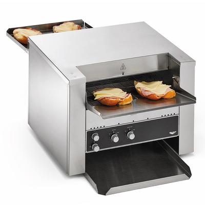 Vollrath CVT4-220900 Conveyor Toaster - 900 Slices/hr w/ 1 1/2" to 3" Product Opening, 220v/1ph, 220 V, Stainless Steel