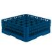 Vollrath TR6BB Traex Rack-Master Rack-Master Glass Rack w/ (25) Compartments - (2) Extenders, Royal Blue