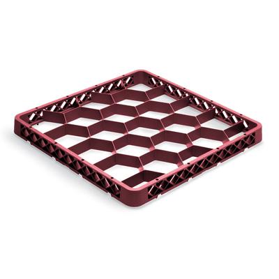 Vollrath TRG Traex Full Size Glass Rack Extender w/ (20) Compartments, Burgundy, Purple