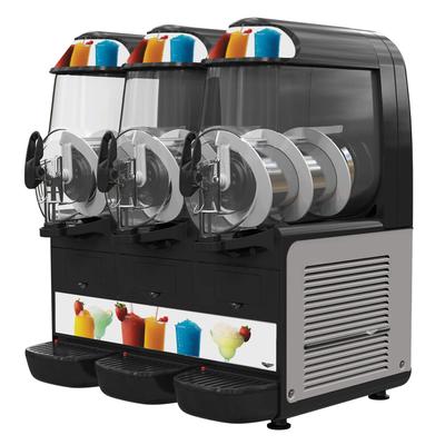 Vollrath VCBF168-37-AF Frozen Drink Machine w/ (3) 2 5/8 gal Bowls, 23 1/2"W, 120v, Black