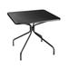 emu 800 24" Square Cambi Indoor/Outdoor Table - Steel, Antique Black, Powder Coated Steel