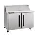 Centerline by Traulsen CLPT-3615-SD-LR 36" Sandwich/Salad Prep Table w/ Refrigerated Base, 115v, (15) 1/6 Size Pans, Roll-Top Lid, Stainless Steel