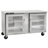 Centerline by Traulsen CLUC-48R-GD-LL 48" W Undercounter Refrigerator w/ (2) Sections & (2) Doors, 115v, 48" Width, Silver