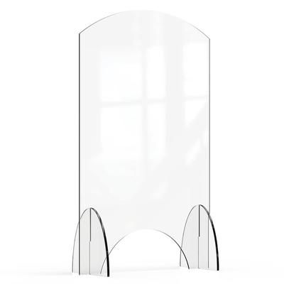 Rosseto AG015 Freestanding Safety Shield w/ Pass Thru Window - 24