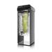 Rosseto LD154 3 gal Beverage Dispenser w/ Infuser - Plastic Container, Black Base