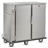 FWE A-120-2-XL 120 Plate Heated Meal Delivery Cart, 120v, 96-120 Plates, Stainless Steel