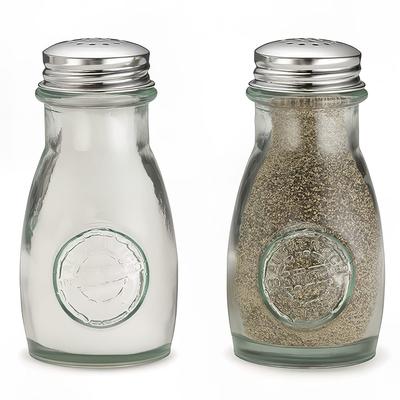 Tablecraft 6618 4 oz Salt/Pepper Shaker - Glass, 4