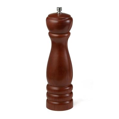 Tablecraft PM1908 8 3/4"H Pepper Mill - Wood, Mahogany, Brown
