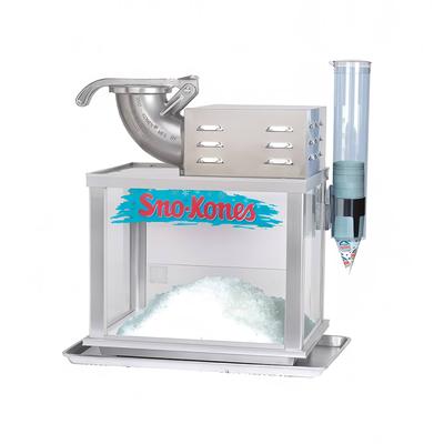 Gold Medal 1003S Sno-Konette Ice Shaver Snow Cone Machine w/ 500 lb/hr Capacity, 120v, Stainless Steel