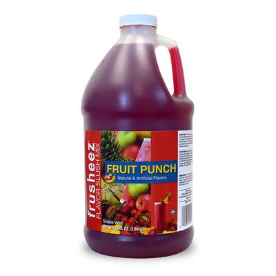 Gold Medal 1244 Fruit Punch Frusheez Mix, Concentrate, (6) 1/2 gal Jugs