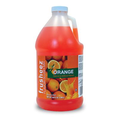 Gold Medal 1245 Orange Frusheez Mix, Concentrate, (6) 1/2 gal Jugs