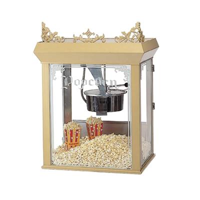 Gold Medal 2014 Gay 90's Whiz Bang Popcorn Machine, 14 oz Kettle, Gold Dome, 120v, Stainless Steel