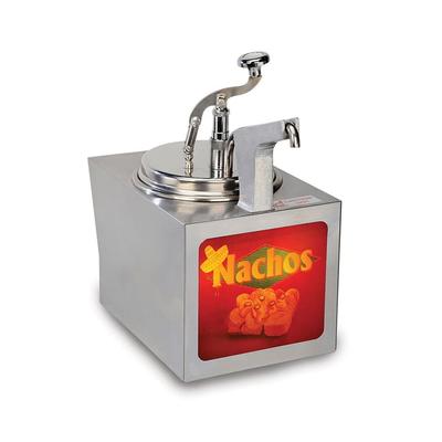 Gold Medal 2197NS 3 1/2 qt Nacho Cheese Warmer - 120v, Silver