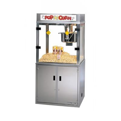 Gold Medal 2911E Medallion Popcorn Machine, 52 oz Kettle, 120/240v
