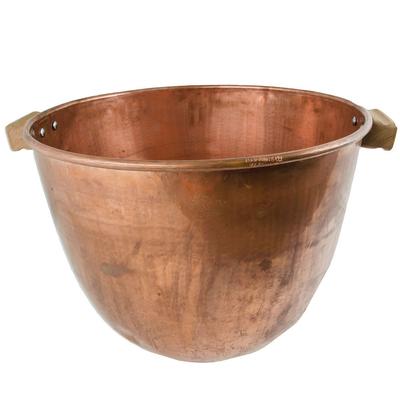 Gold Medal 4111 16" Caramel Apple Kettle - Copper, Brown