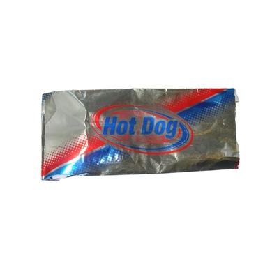 Gold Medal 5455 Disposable Paper Foil Hot Dog Bags, 1, 000/Case, Silver