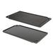 Lodge LDP3 Rectangular Grill/Griddle Pan - 16 3/4" x 9 1/2", Cast Iron, Black