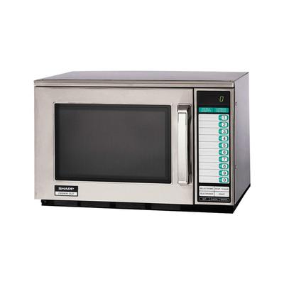 Sharp R-25JTF 2100w Commercial Microwave Oven with...