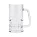 GET 00084-1-SAN-CL 12 oz Beer Mug, SAN Plastic, Clear
