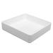 GET ML-85-W Milano 5 7/10 qt Square Melamine Serving Bowl, White