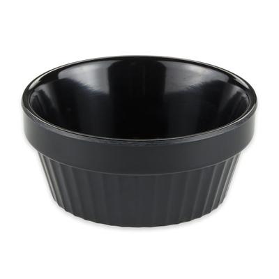 GET R-4-BK 4 oz Melamine Ramekin, Black