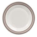 GET WP-10-CA 10 1/2" Round Melamine Dinner Plate, White, 10"