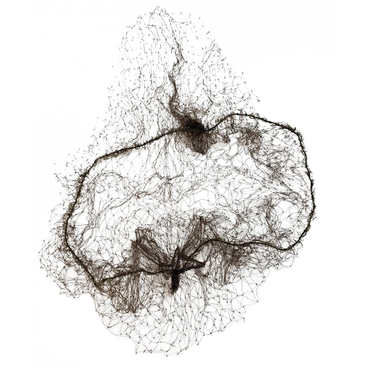 Rofson 109I-28DKB 28" Lightweight Hair Net - Nylon, Dark Brown, Case of 1440