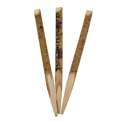 Rofson BLKW35 3 1/2" Black Willow Pick, Beige